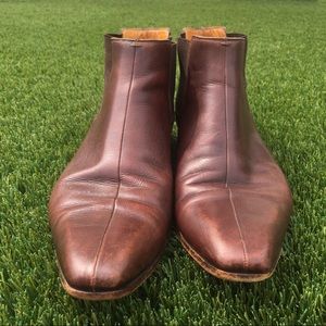 Vintage leather Gucci Chelsea boots mens 8d-9